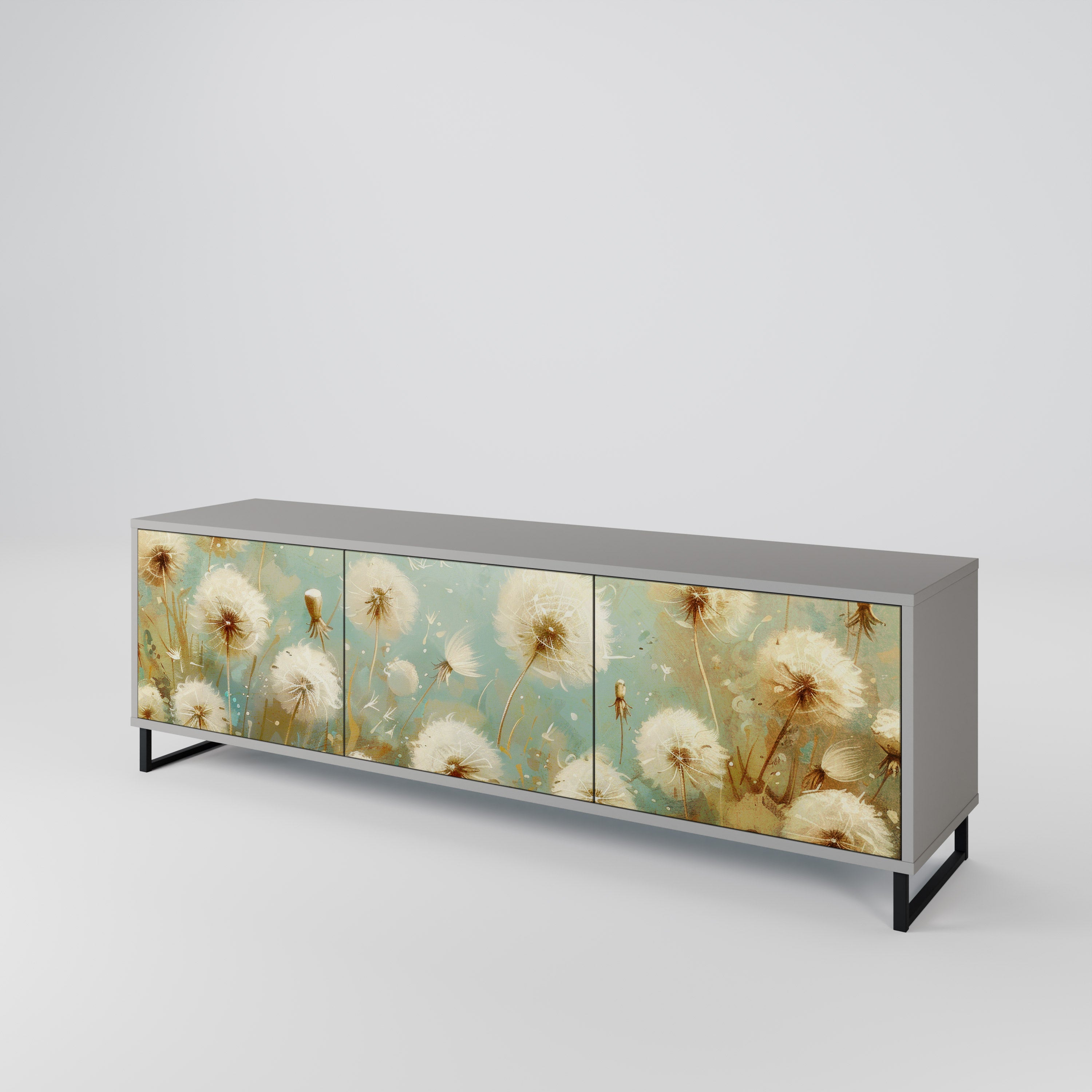 DREAMY MEADOW 3-Door TV Cabinet
