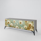 DREAMY MEADOW TV-Lowboard mit 3 Türen in Grau