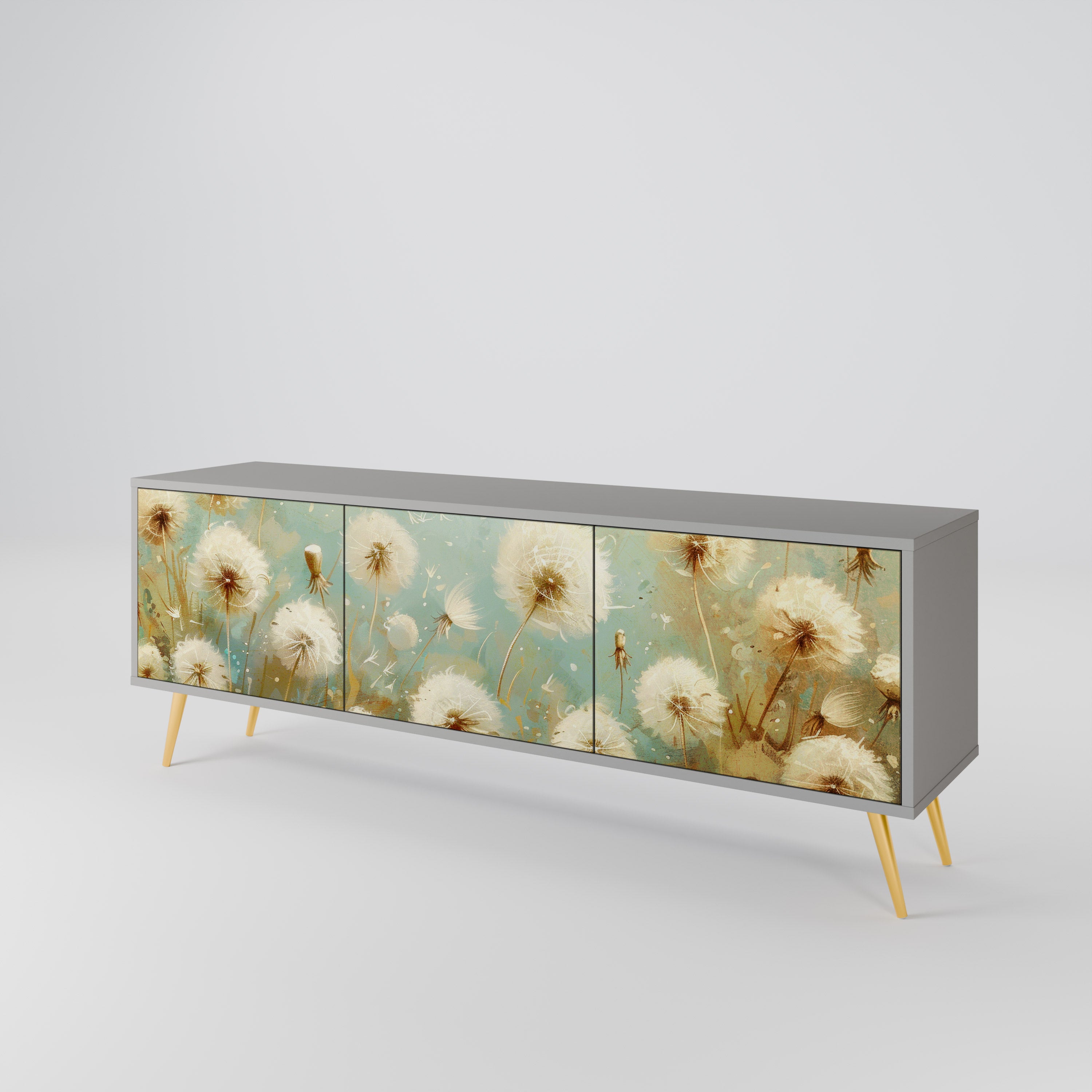 DREAMY MEADOW 3-Door TV Cabinet