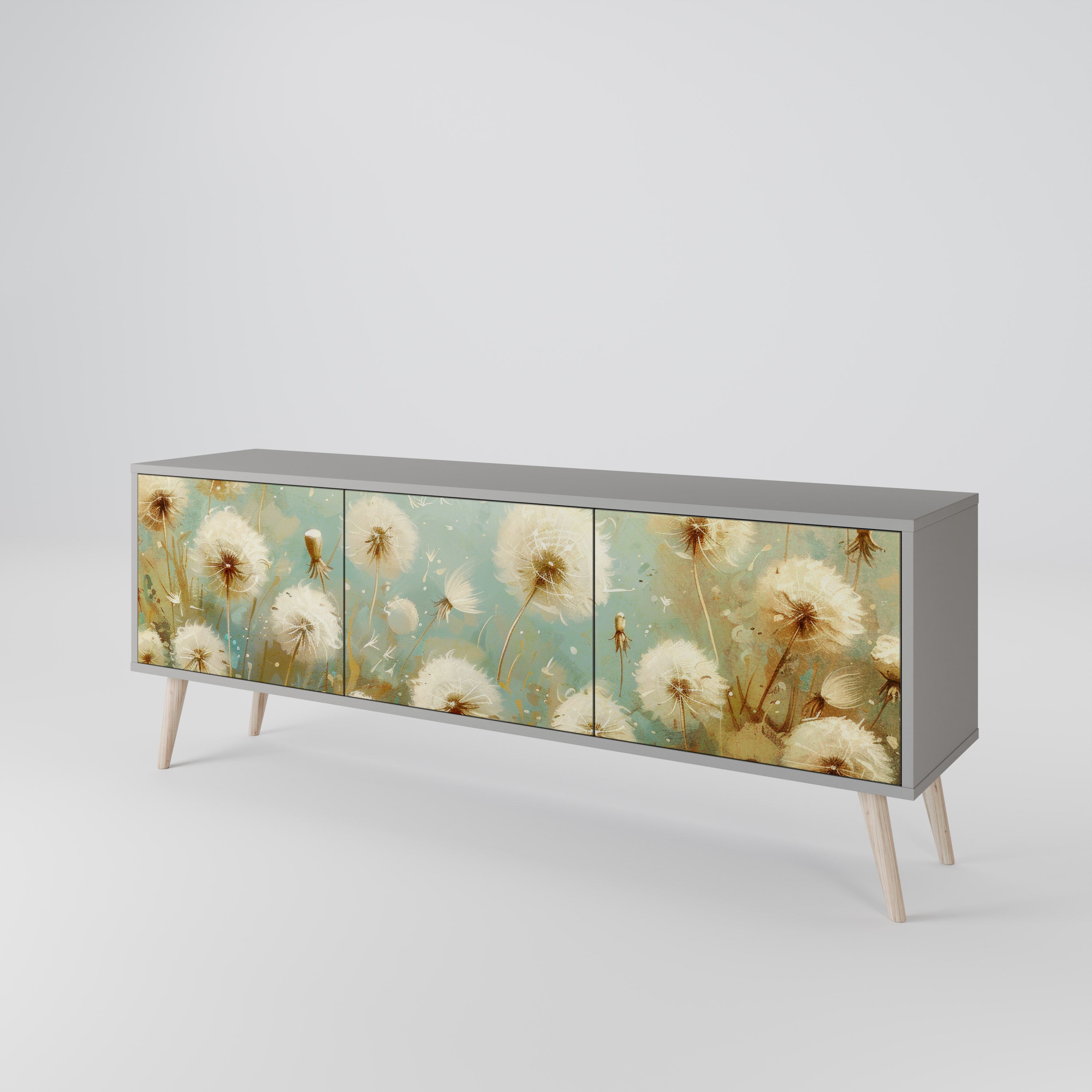 DREAMY MEADOW 3-Door TV Cabinet
