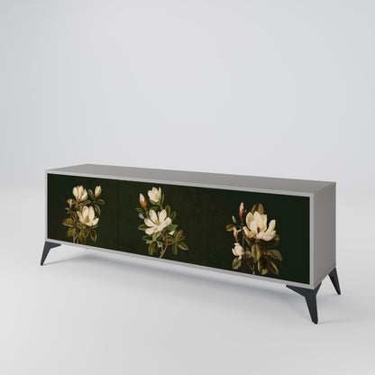 FLORAL NOIR 3-türiges TV-Lowboard
