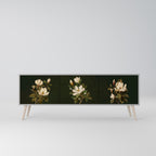 FLORAL NOIR TV-Lowboard mit 3 Türen in Grau