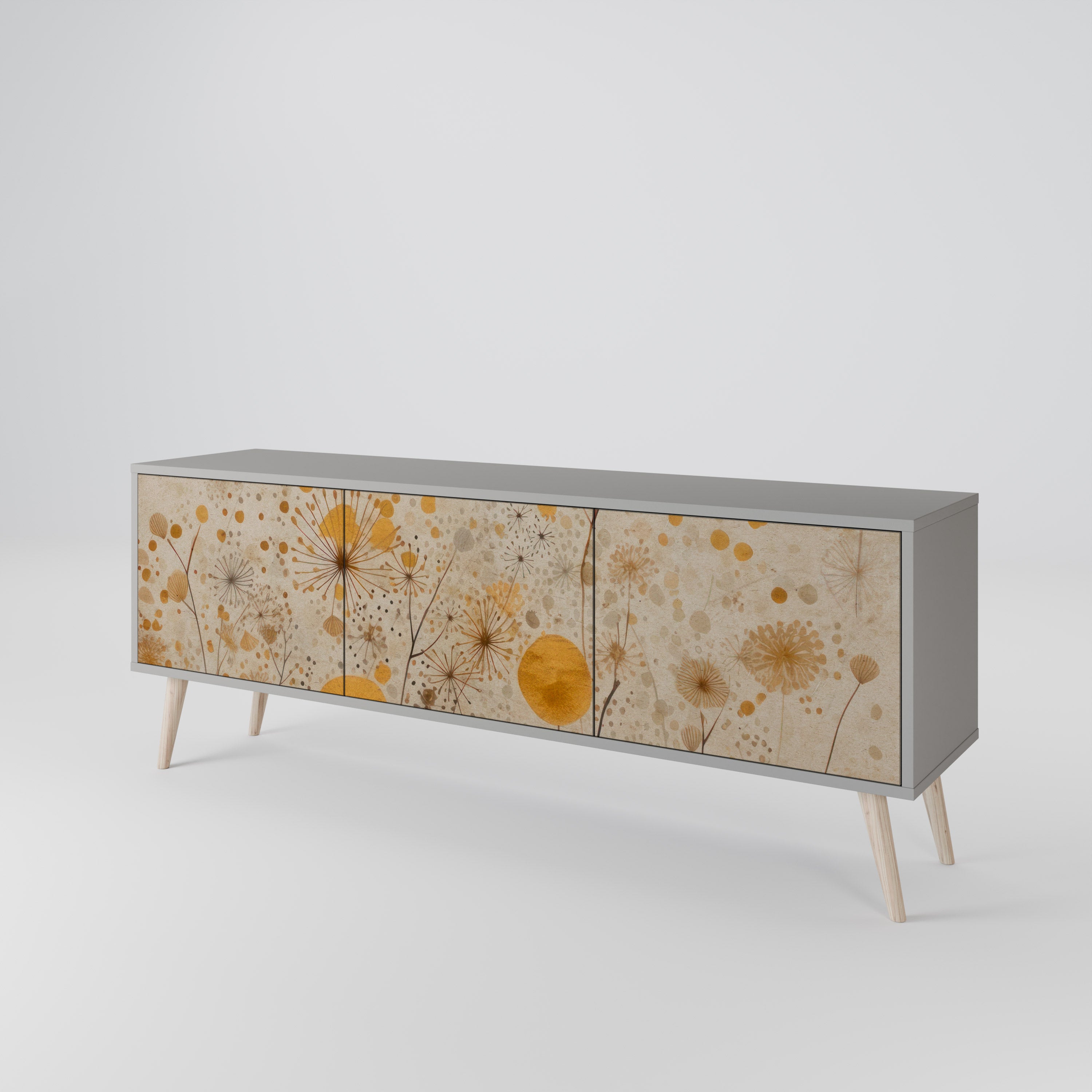 MORNING GLADE 3-Door TV Cabinet