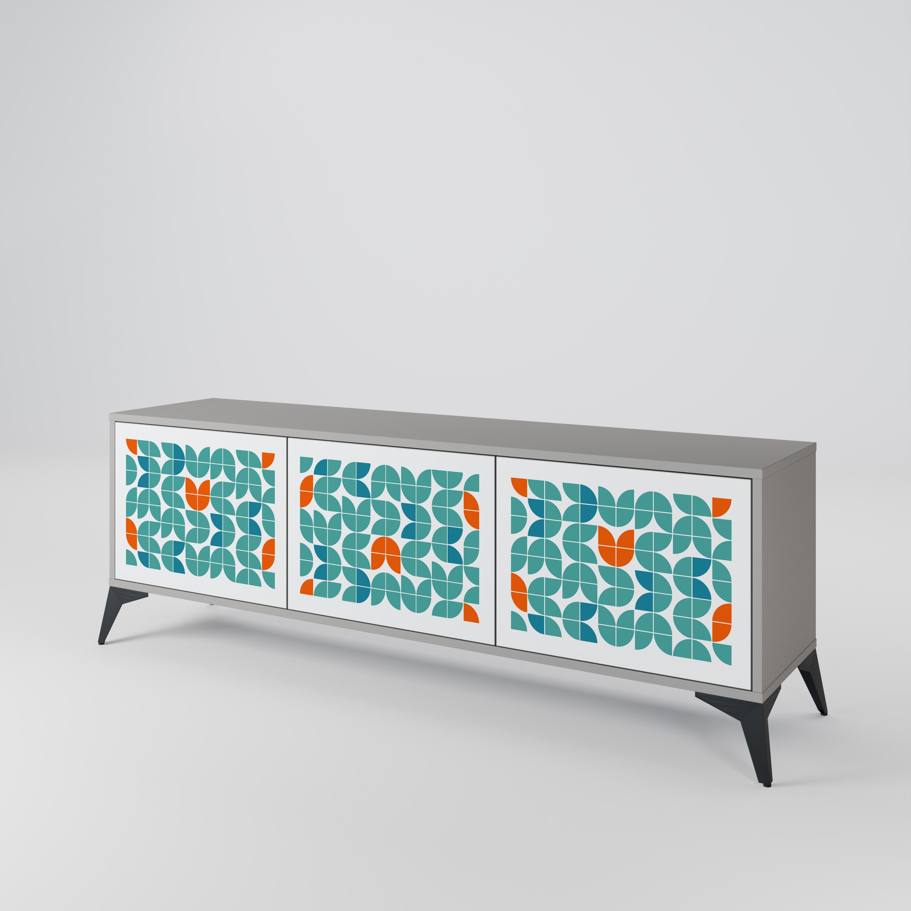 BE THE CHANGE 3-Door TV Cabinet