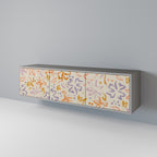 SPRING WHIMSY TV-Lowboard mit 3 Türen in Grau