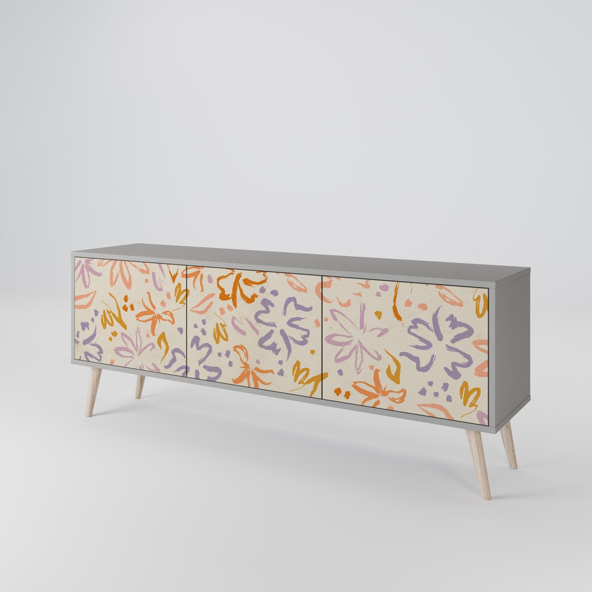 SPRING WHIMSY 3-türiges TV-Lowboard