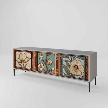 TIMELESS FLORA 3-türiges TV-Lowboard