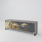 GENTLE POWER TV-Lowboard mit 3 Türen in Grau