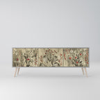 HERBAL GRACE TV-Lowboard mit 3 Türen in Grau