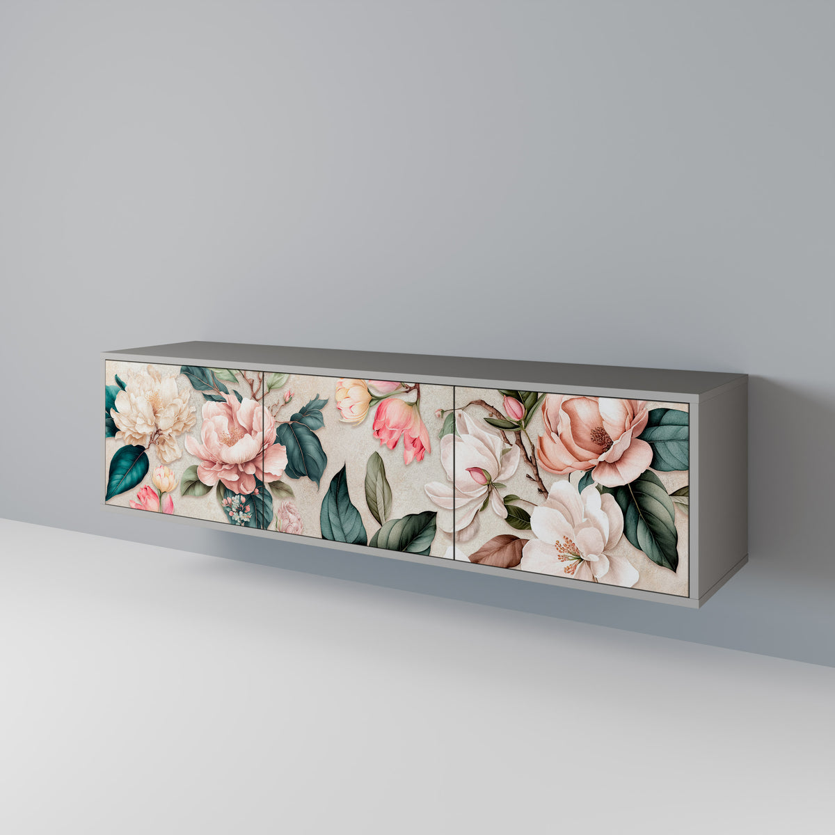 FLORAL GRACE 3-türiges TV-Lowboard