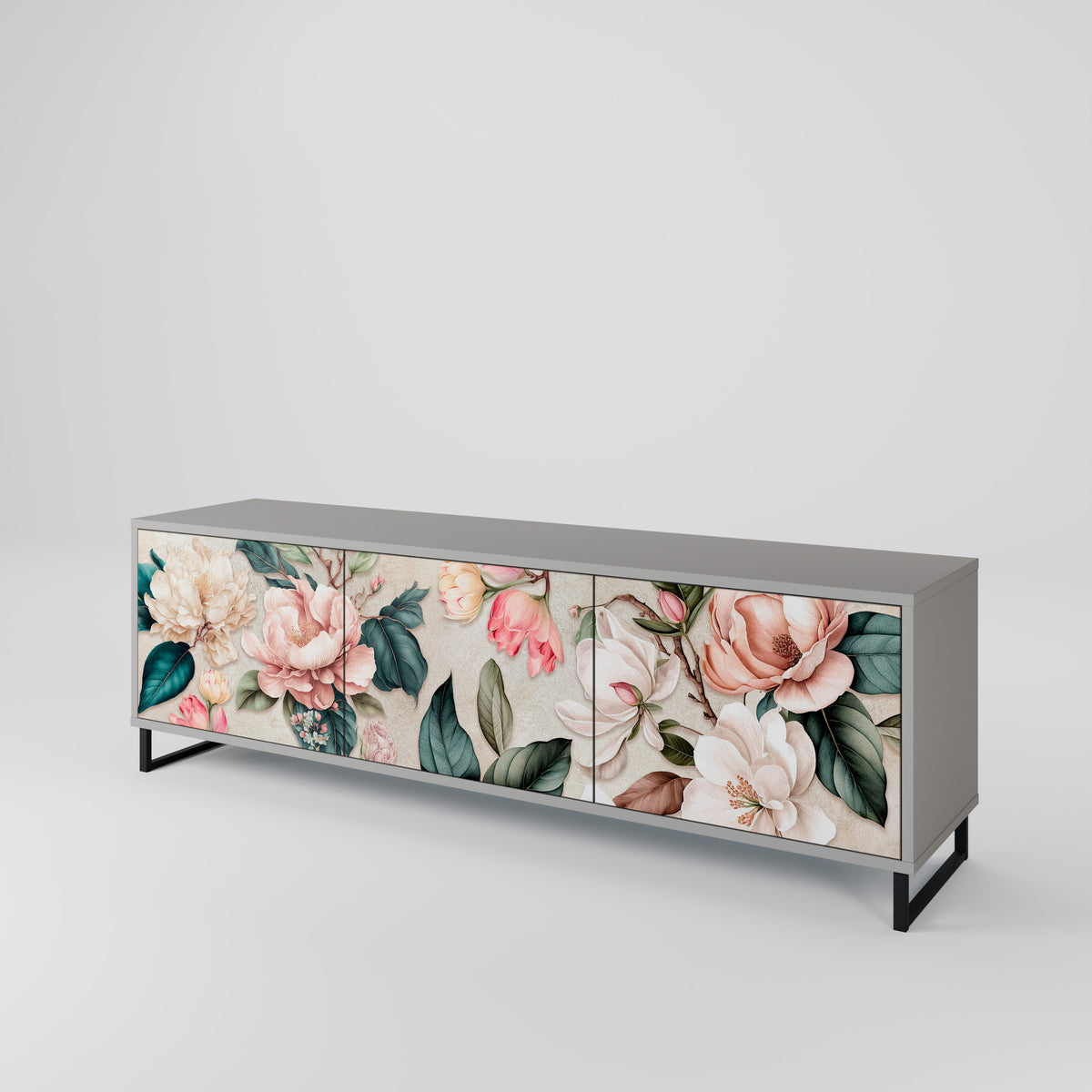 FLORAL GRACE 3-türiges TV-Lowboard