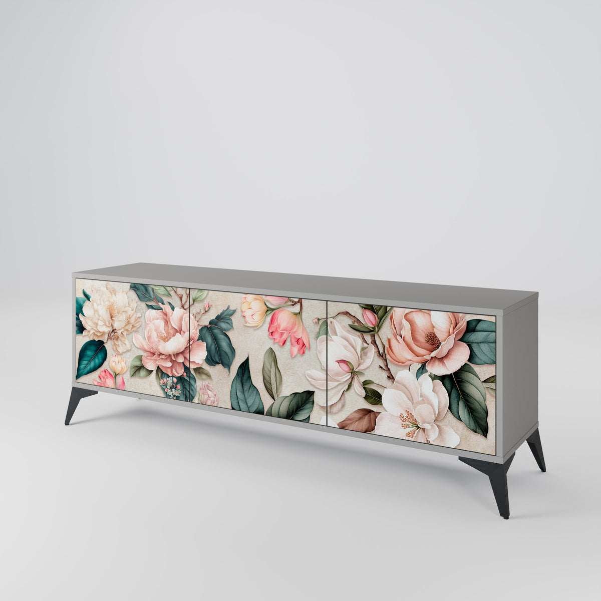 FLORAL GRACE 3-türiges TV-Lowboard