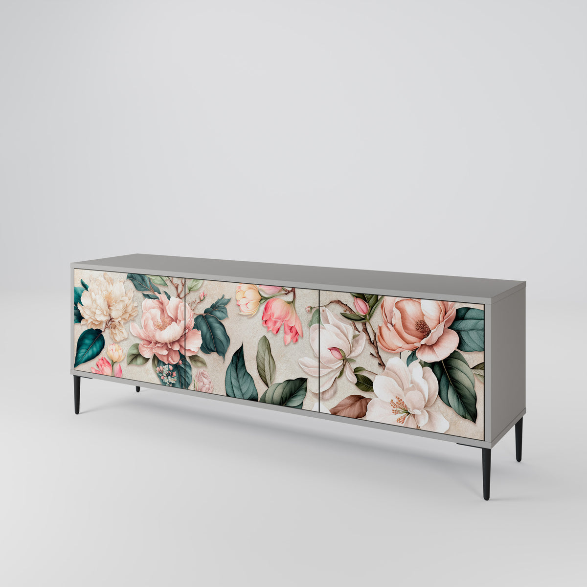 FLORAL GRACE 3-türiges TV-Lowboard