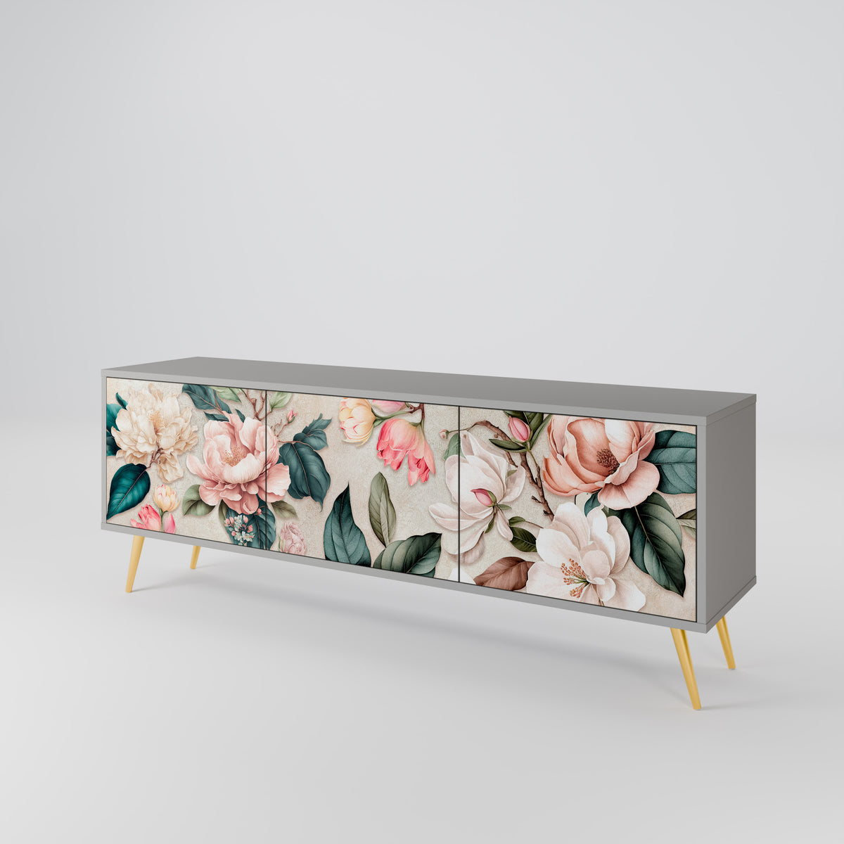 FLORAL GRACE 3-türiges TV-Lowboard