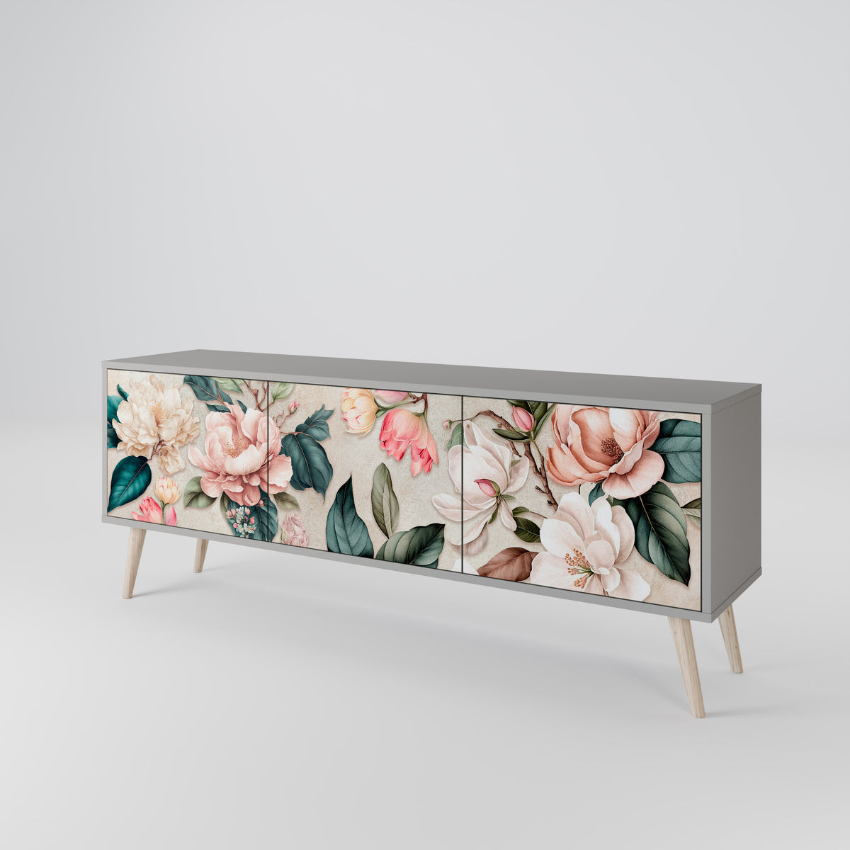 FLORAL GRACE 3-türiges TV-Lowboard