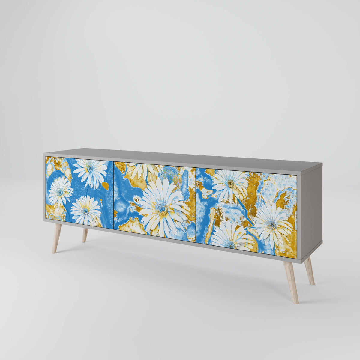 DAISY LUXE 3-türiges TV-Lowboard