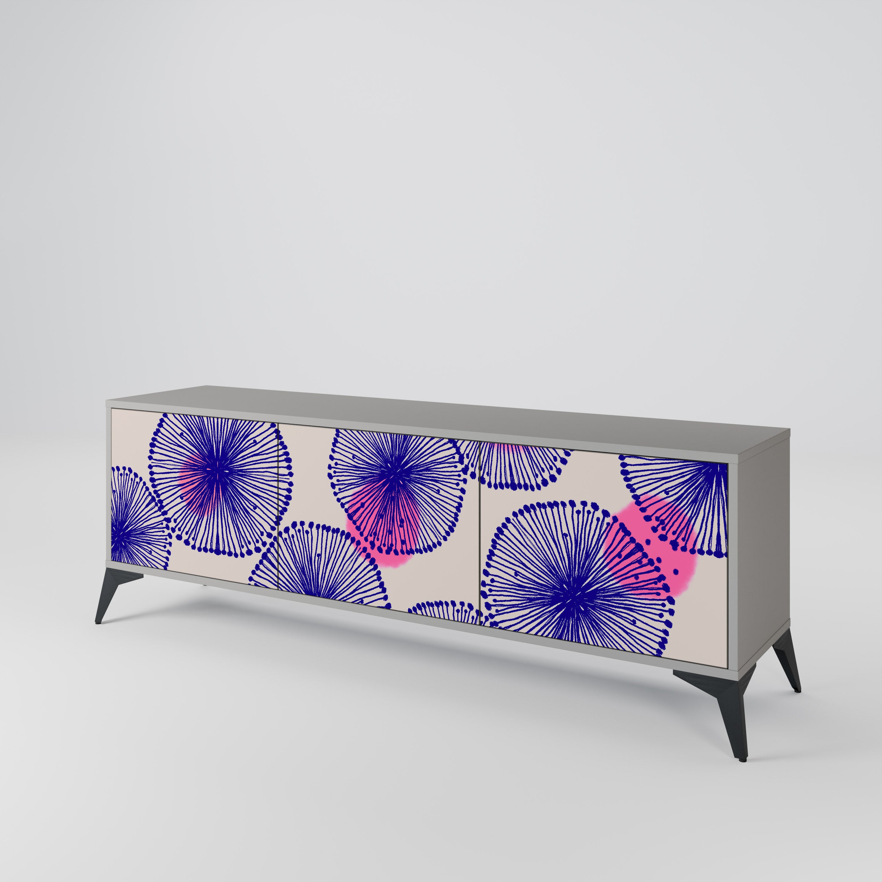 MAGIC NATURE 3-Door TV Cabinet