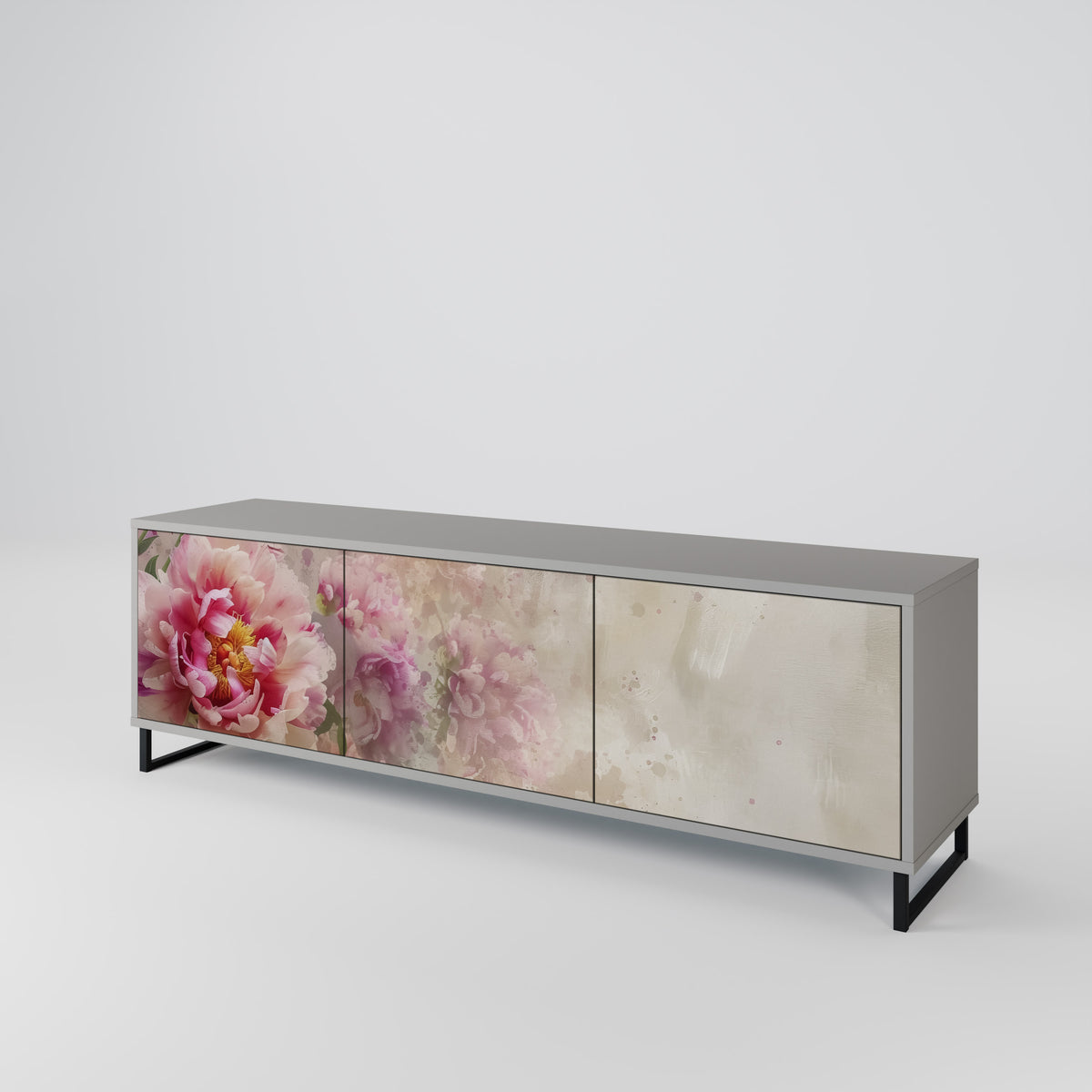 PEONY WHISPER 3-türiges TV-Lowboard