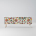 ORGANIC FOLKLORE TV-Lowboard mit 3 Türen in Grau