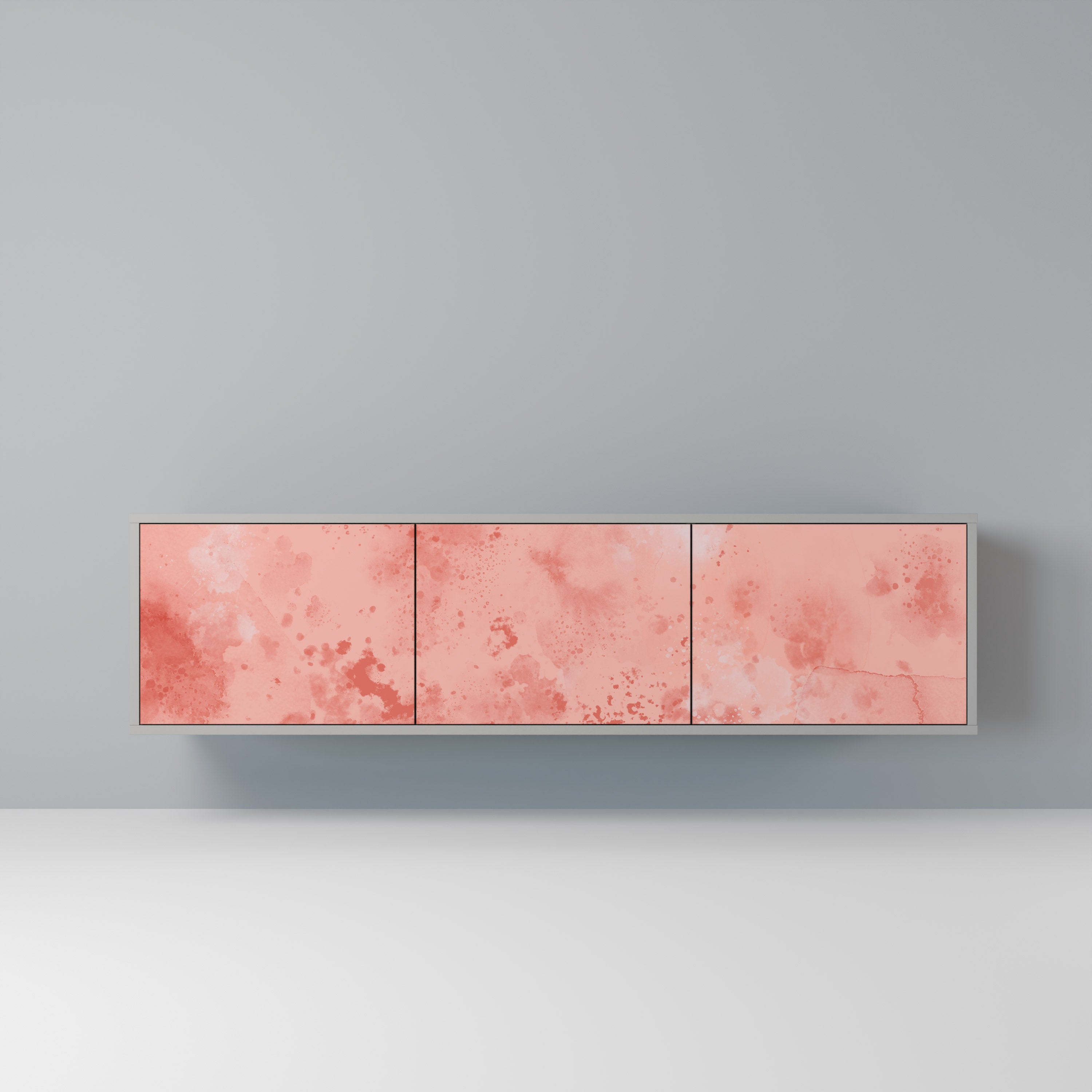 CRANE DANCE TV-Lowboard mit 3 Türen in Grau