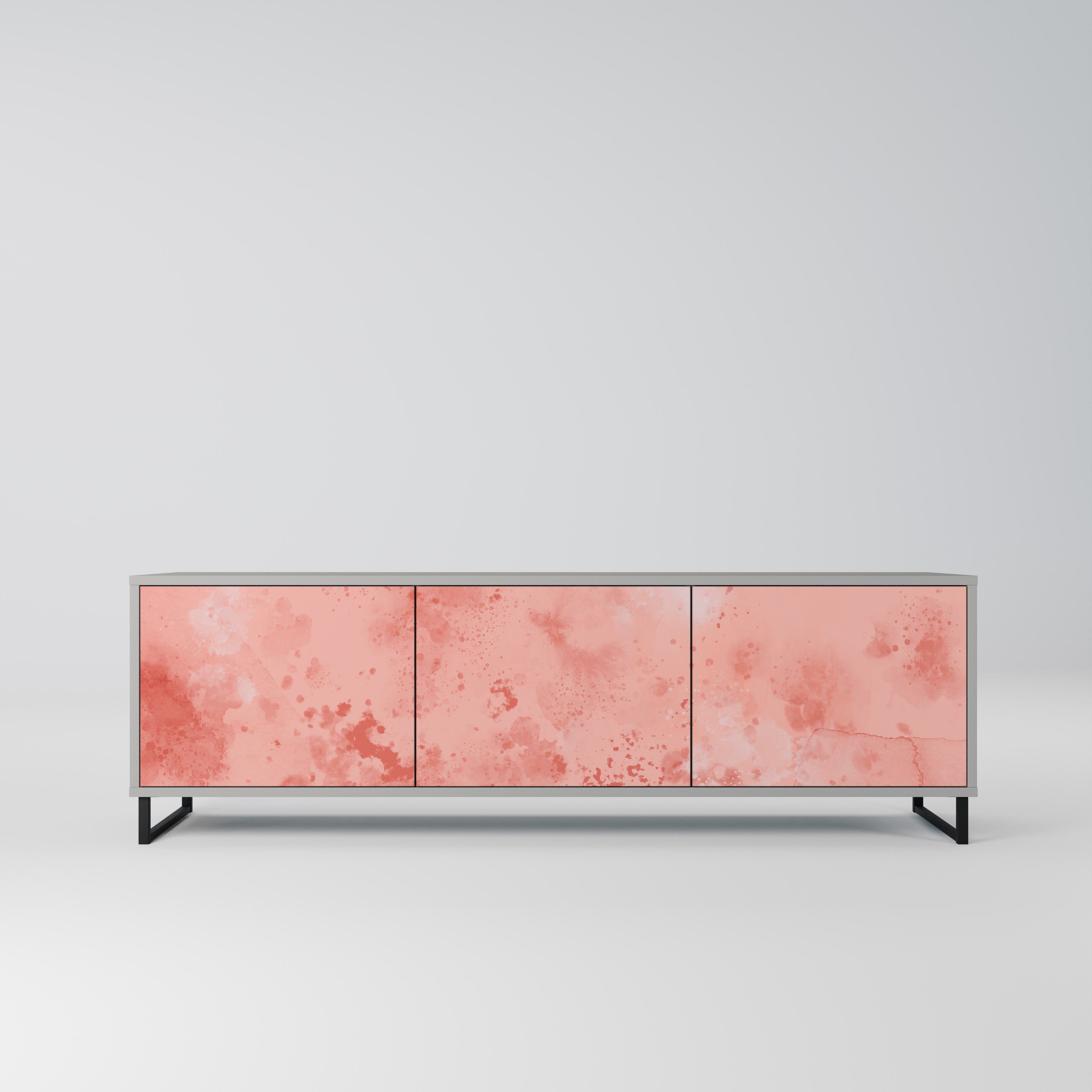 CRANE DANCE TV-Lowboard mit 3 Türen in Grau