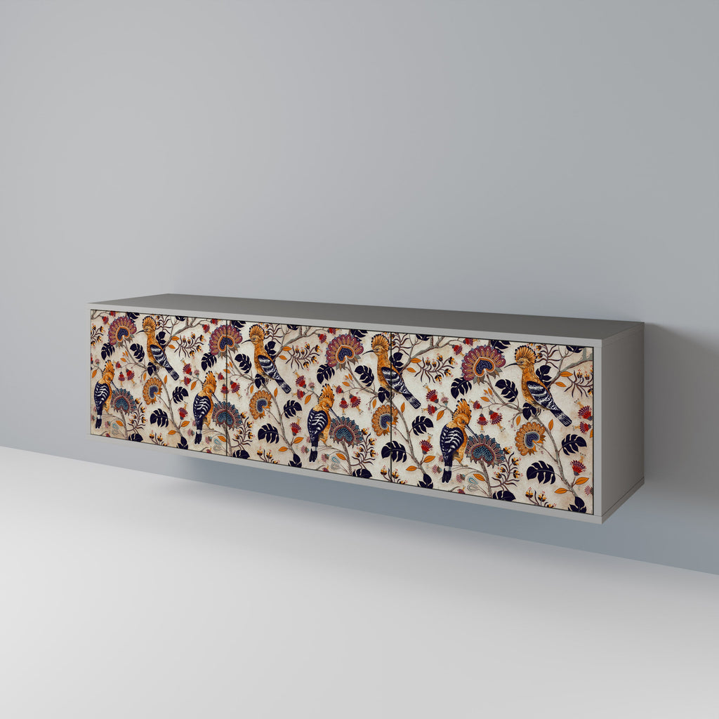 EMINENT HOOPOE TV-Lowboard mit 3 Türen in Grau