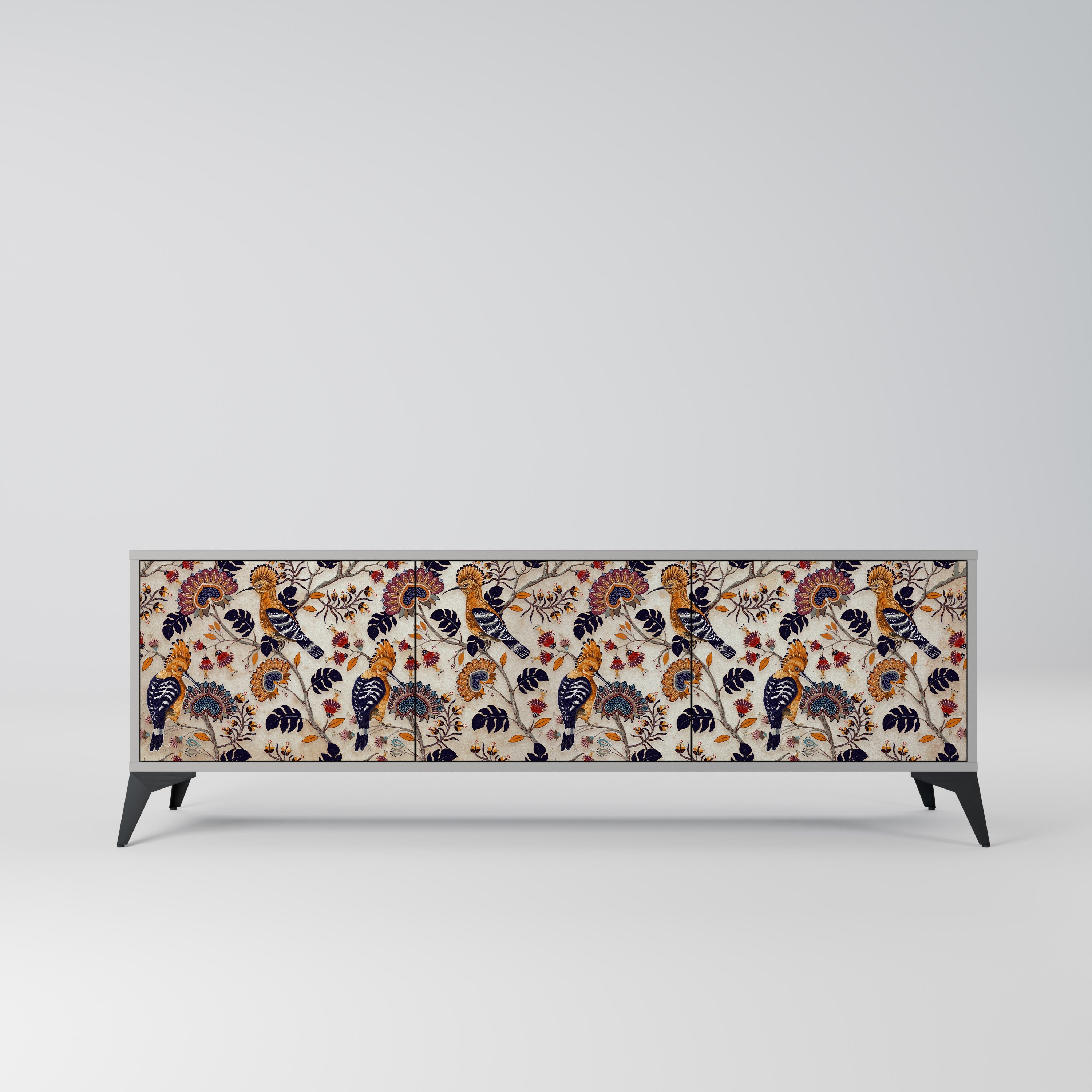 EMINENT HOOPOE TV-Lowboard mit 3 Türen in Grau