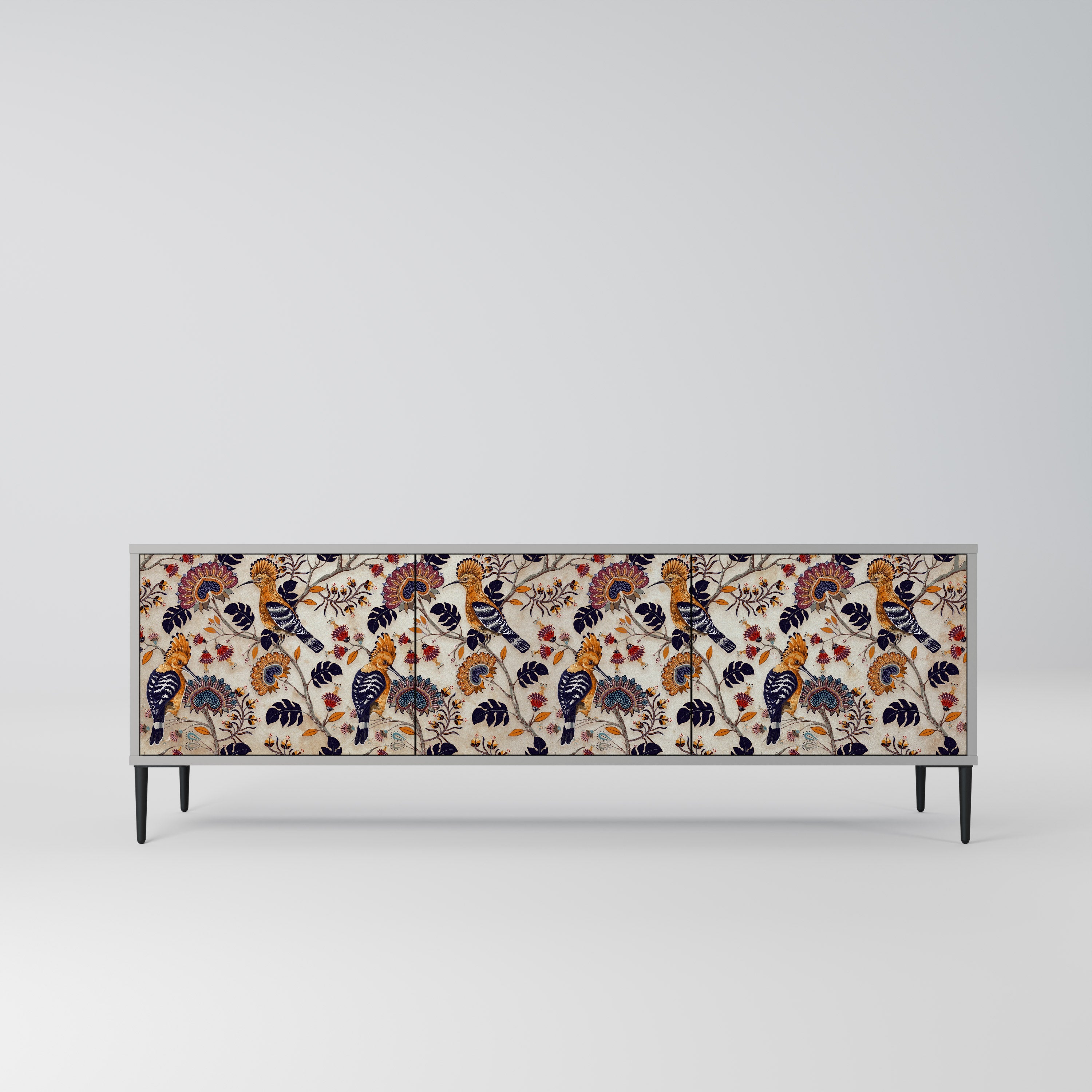 EMINENT HOOPOE TV-Lowboard mit 3 Türen in Grau