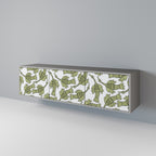 SEEDLING SONGBIRD TV-Lowboard mit 3 Türen in Grau