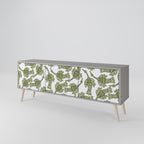 SEEDLING SONGBIRD TV-Lowboard mit 3 Türen in Grau