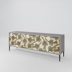 ALMONDINE SONGBIRD TV-Lowboard mit 3 Türen in Grau