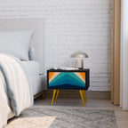 PRISM CONCUSSION Nachttisch in Schwarz