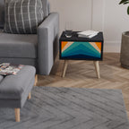 PRISM CONCUSSION Nachttisch in Schwarz