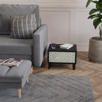 HELIX DANCE Nachttisch in Schwarz