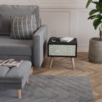 HELIX DANCE Nachttisch in Schwarz