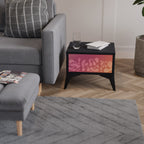 IRREGULAR PINK Nachttisch in Schwarz