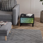 IRREGULAR BLUE Nachttisch in Schwarz