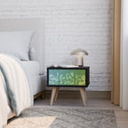 IRREGULAR BLUE Nachttisch in Schwarz