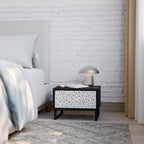 ENERGETIC SPOTS Nachttisch in Schwarz