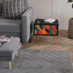 MAKESHIFT ARTISTRY Nightstand in Black Finish