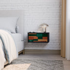 EARTHY FIGURES Nachttisch in Schwarz