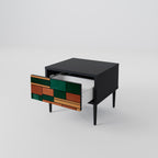 EARTHY FIGURES Nachttisch in Schwarz