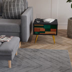 EARTHY FIGURES Nachttisch in Schwarz