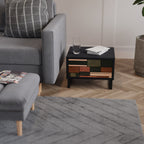 FIGURES OF NATURE Nachttisch in Schwarz