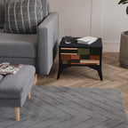 FIGURES OF NATURE Nachttisch in Schwarz