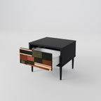 FIGURES OF NATURE Nachttisch in Schwarz