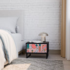 GOSSAMER ECHOES Nachttisch in Schwarz