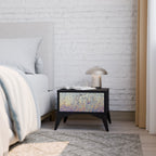 MOSAIC OF COLORS Nachttisch in Schwarz