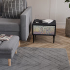 MOSAIC OF COLORS Nachttisch in Schwarz