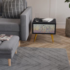 MOSAIC OF COLORS Nachttisch in Schwarz